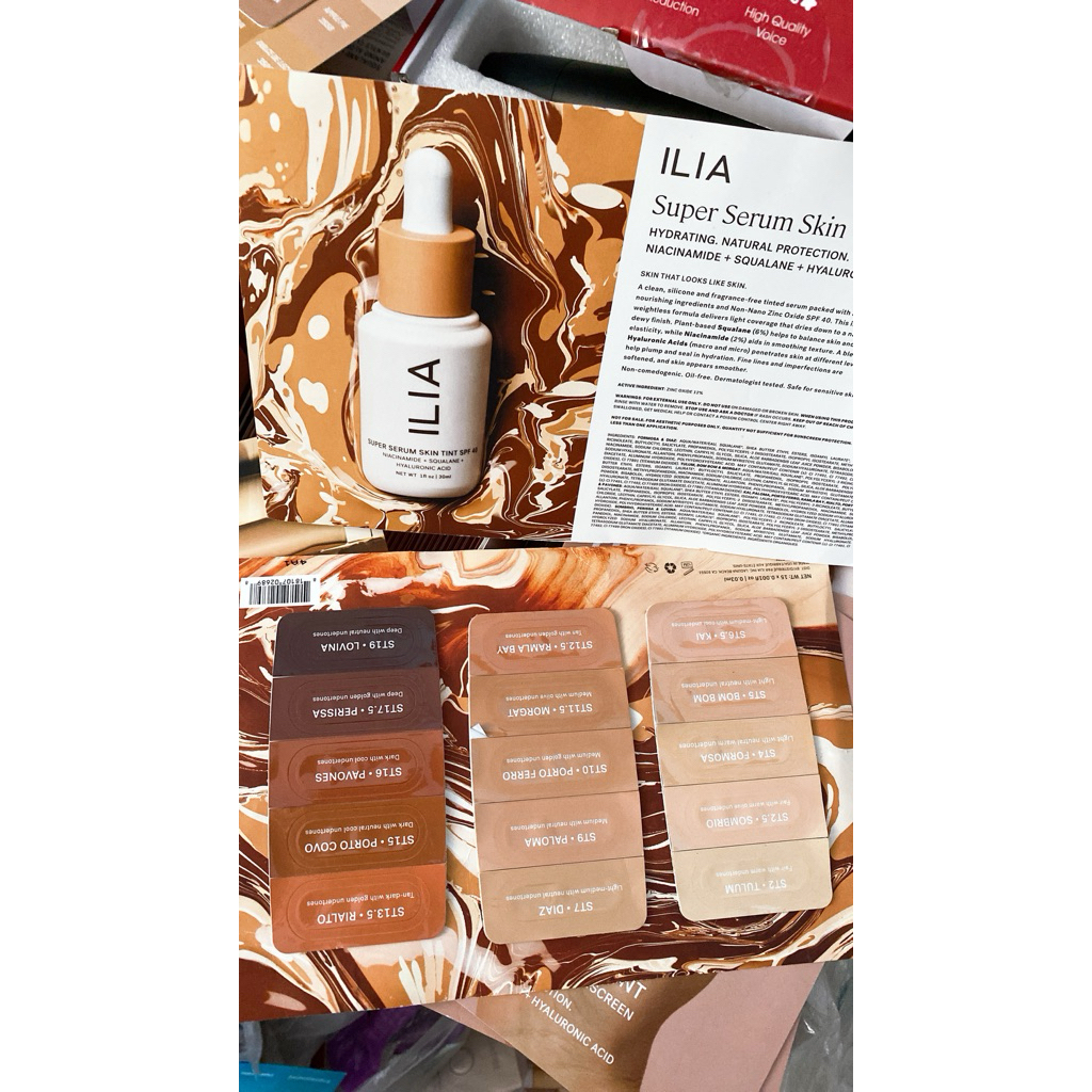kem nền dưỡng da ILIA Super Serum Skin Tint SPF 40.
