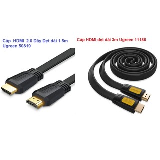 Cáp hdmi dẹt ugreen