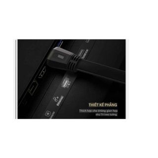 Cáp HDMI dẹt ( 2m 50819 , 3m 11186 ) Ugreen