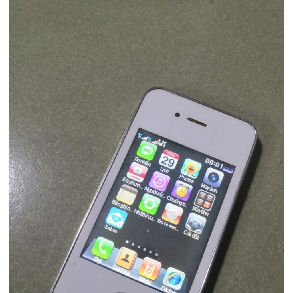 hphone A8 Mât nắp sau