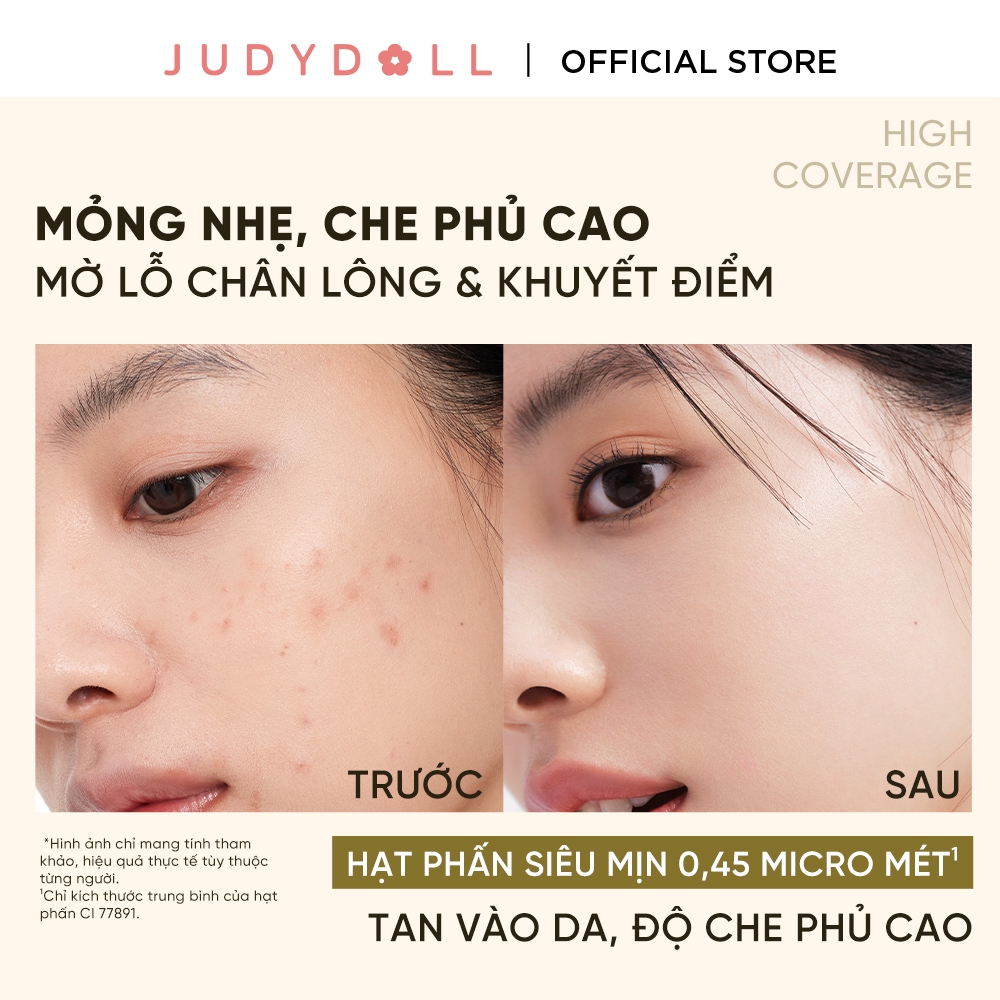 [PREORDER] [NEW 2.0] JUDYDOLL Phấn Nước Long Wearing Cushion Che Phủ Tiệp da Tự nhiên Kiềm Dầu Lâu Trôi 14g | BigBuy360 - bigbuy360.vn