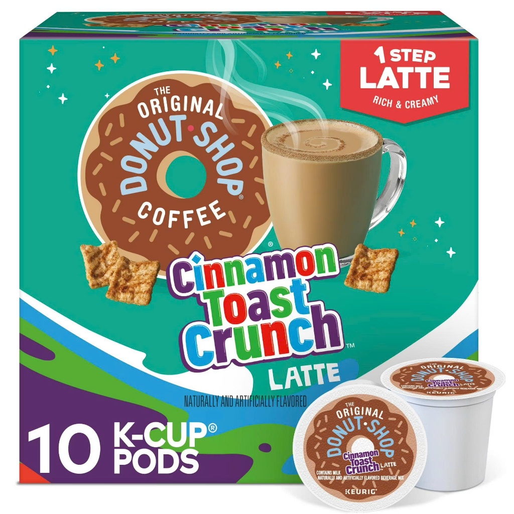 Coffee viên nén Cinnamon toast Crunch Latte KeuRig - 10 viên nén