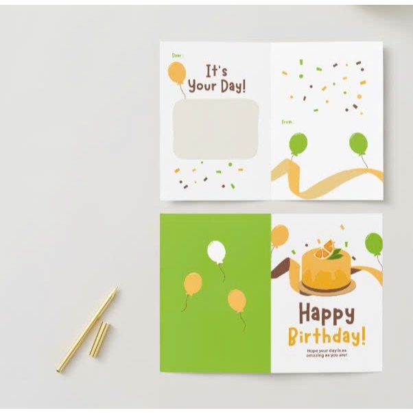 Happy Birthday card - It's your day card - Thiệp sinh nhật