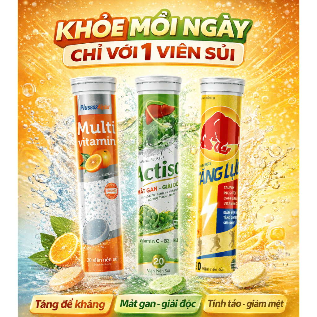 Tuýp 20 viên sủi Vitamin C
