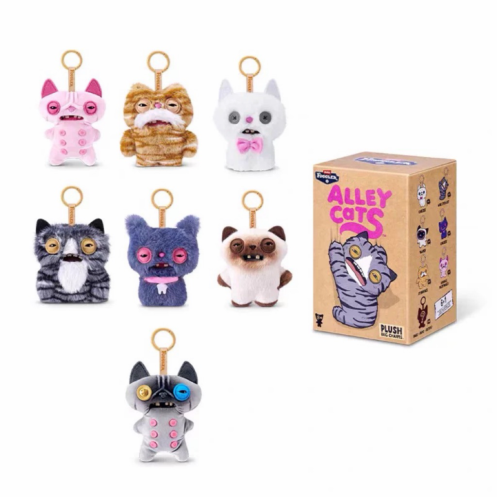 [CHÍNH HÃNG] Fuggler Alley Cat Mini Keychain