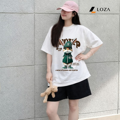 Áo thun unisex nam nữ in ONLY YOU chất liệu thun 100% cotton LOZA UX30 - US8537