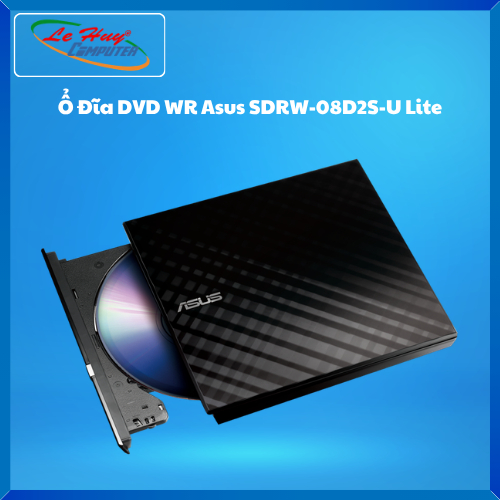 [Mã 99ELHA giảm 7% đơn 300K] ổ đĩa DVD WR Asus SDRW-08D2S-U Lite Chính Hãng