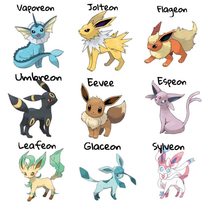 [CHÍNH HÃNG] TOMY Pokemon Eevee Evolution - Tiến hóa của Eevee - Jolteon/Vaporeon/Eifie/Leafia/Glace