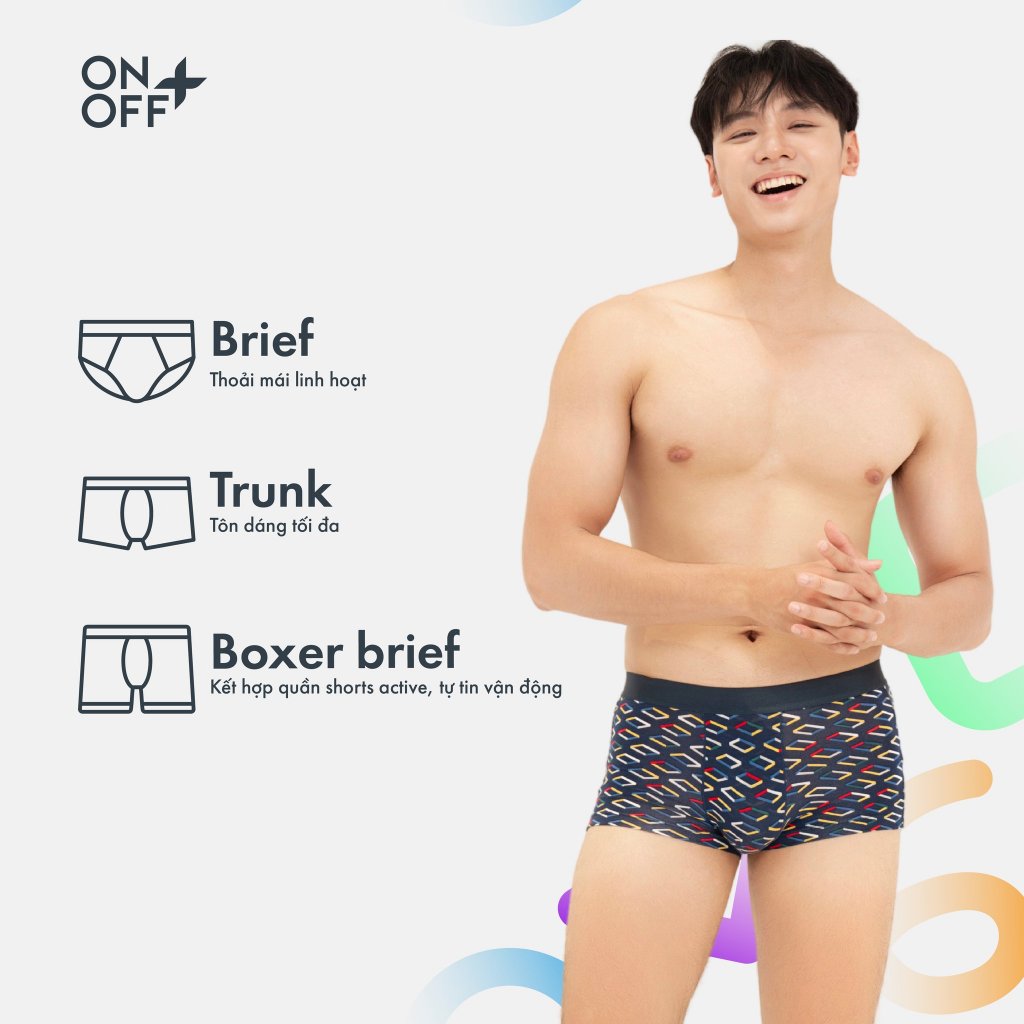 Combo 3 quần lót  Tencel Modal nam kháng khuẩn tự nhiên - Mix màu ngẫu nhiên