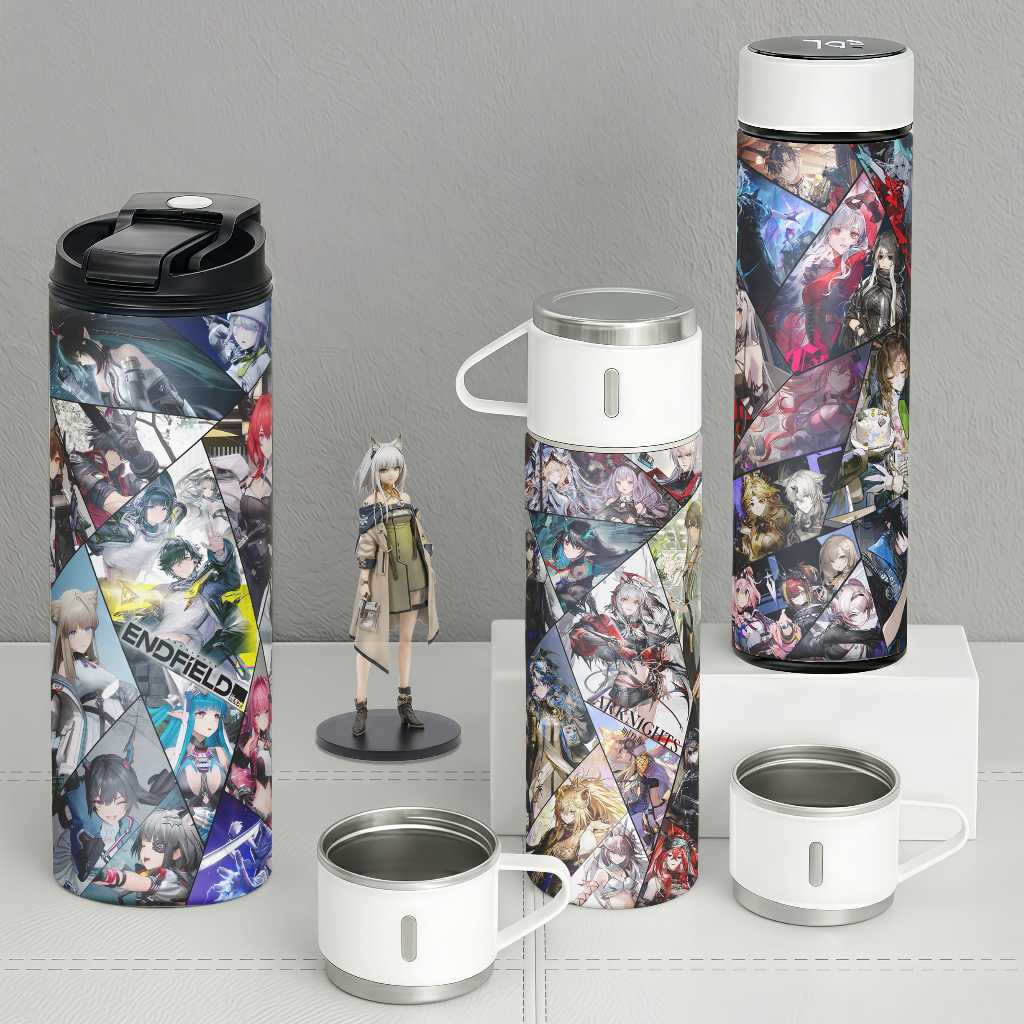 Bình Giữ Nhiệt Arknights - Arknights: Endfield Lõi INOX Chống Gỉ, Giữ Nhiệt Tốt 12 - 24h