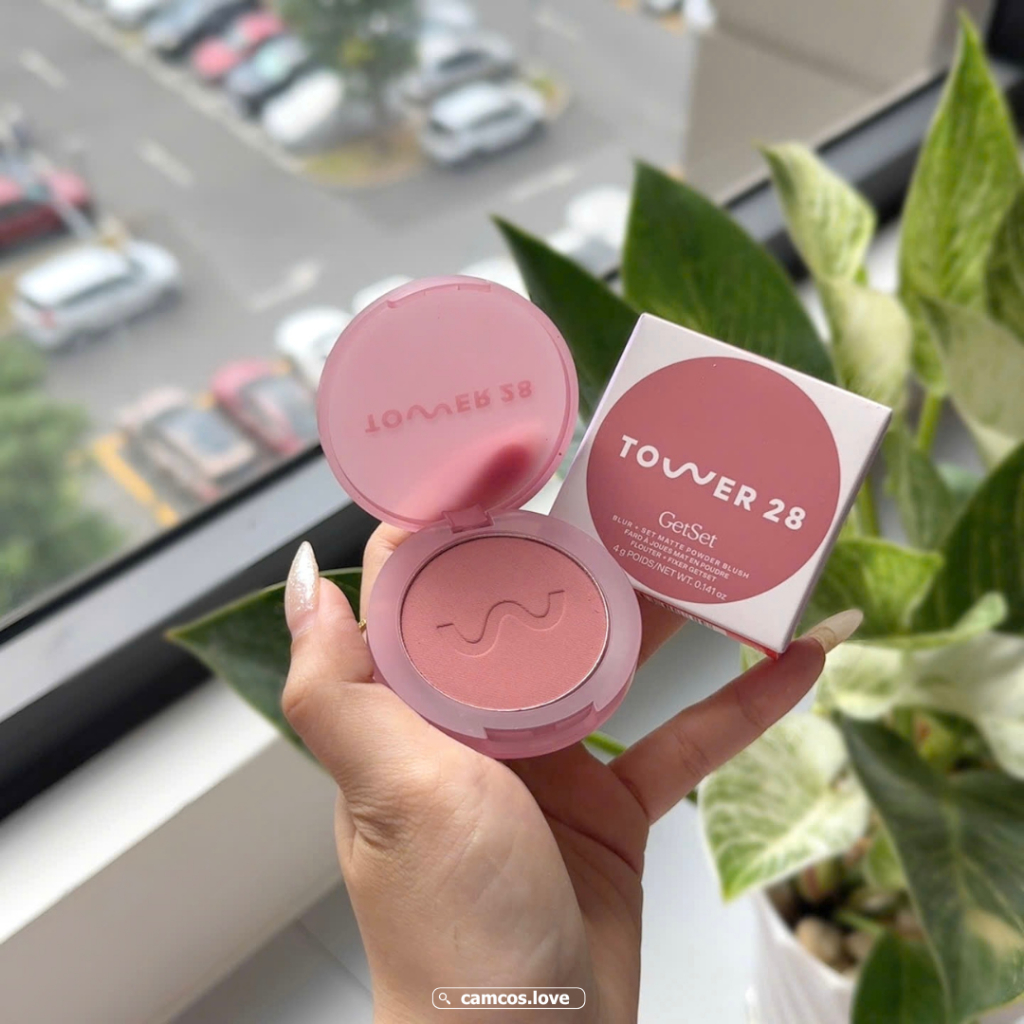 Phấn Má Hồng Tower 28 Beauty GetSet Blur + Set Matte Powder Blush