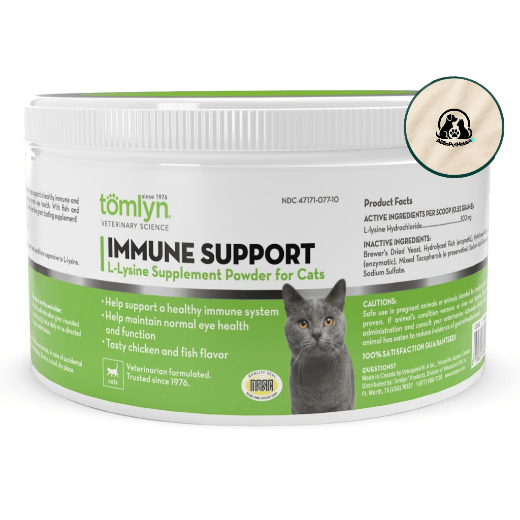 Bột hỗ trợ miễn dịch TOMLYN Immune Support 100g dành cho mèo