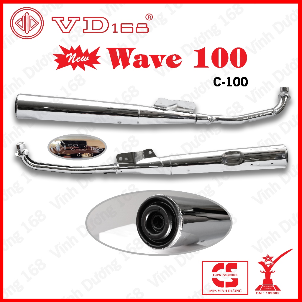 VD168 PÔ XE WAVE 100