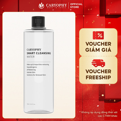 Nước tẩy trang Caryophy 500ml (Caryophy Smart Cleansing Water 500ml)