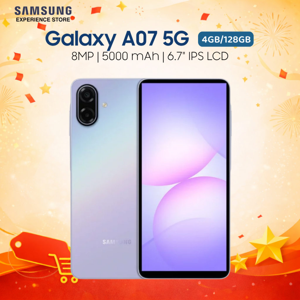 Samsung Galaxy A07 5G 4GB/128GB - Hàng Chính Hãng | BigBuy360 - bigbuy360.vn