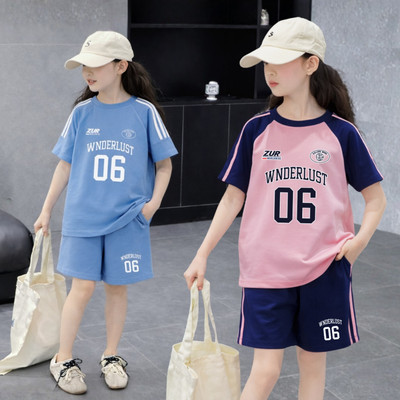 Đồ bộ cho bé phối viền số 6 - Quần áo cho bé chất liệu thun cotton - Loza BF654