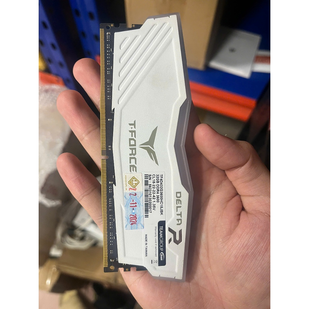 (HÀNG LƯỚT) RAM DDR4 32GB X1 BUS 3200 CÁC HÃNG KINGSTON, TEAM BẢO HÀNH DÀI