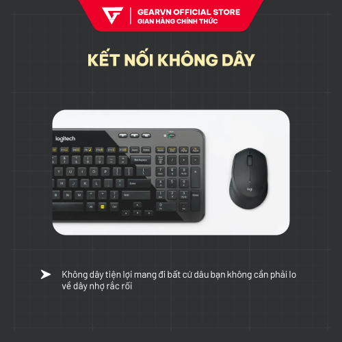 Chuột không dây Logitech M331 Silent Black BH chính hãng 12 tháng | BigBuy360 - bigbuy360.vn