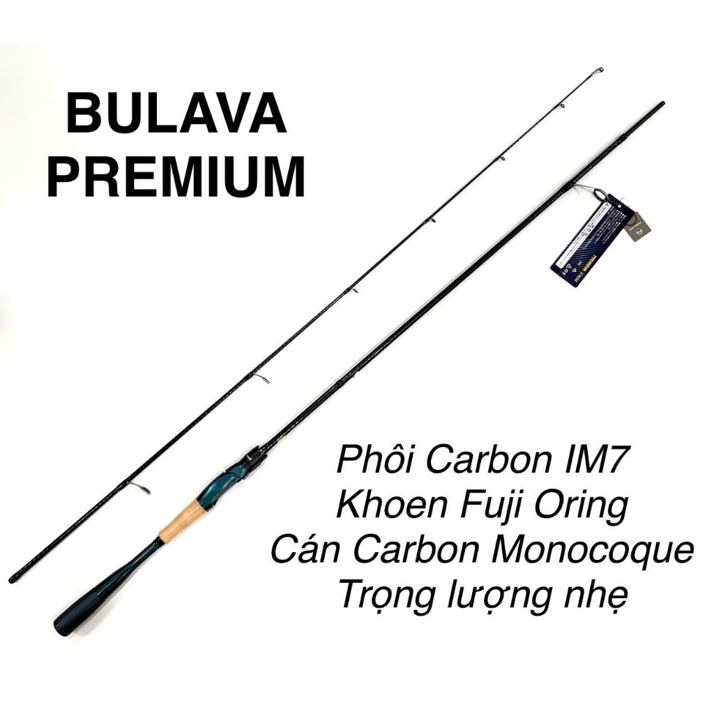 Cần Lure Bulava Premium mẫu mới 2024