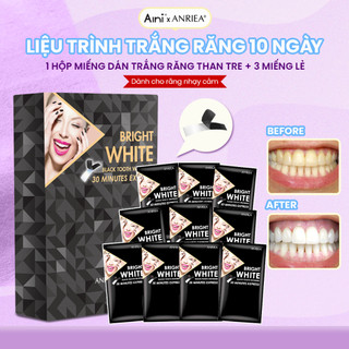 Liệu trình 10 ngày bật tone răng trắng sáng an toàn cho răng nhạy cảm ANRIEA
