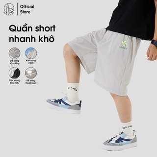 Patt Mom Short Suất Khô Nhanh Cho Bé Trai Chất Liệu Mát Lạnh Như Băng, Thoáng Mát Cả Ngày BSSGDK