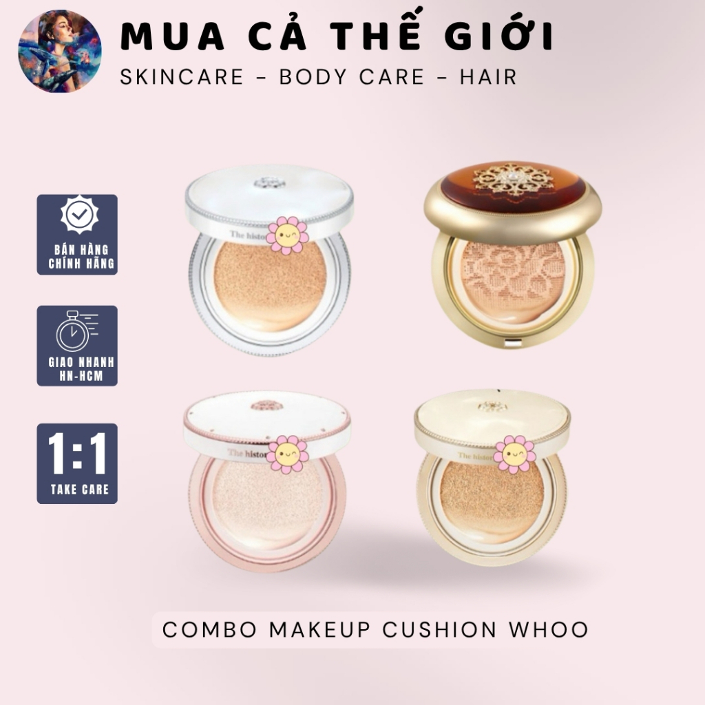 Combo makeup Cushion Whoo