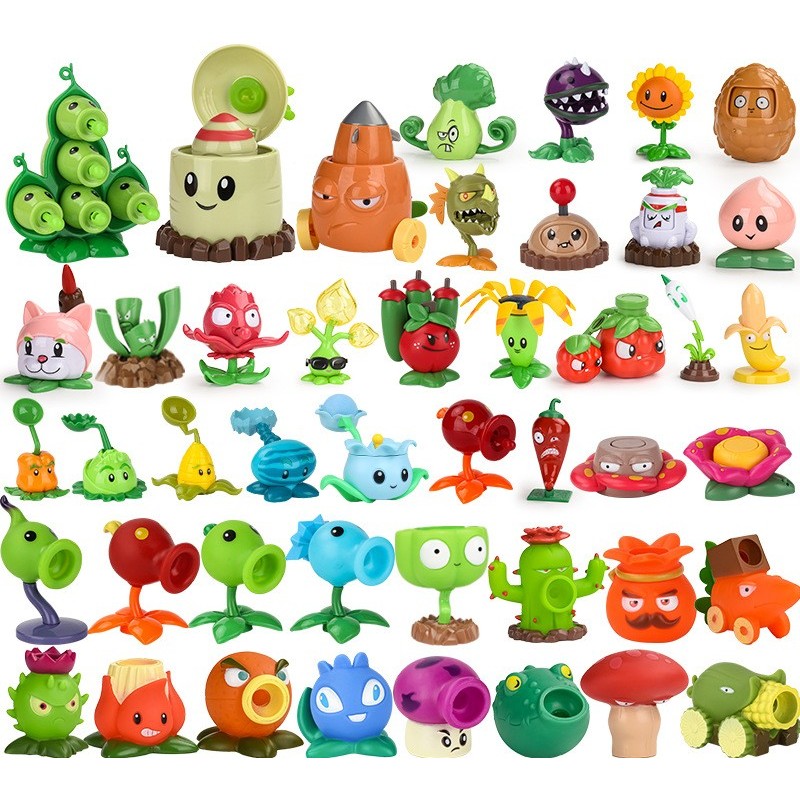 Plant & Zombie đồ chơi zombie và trái cây