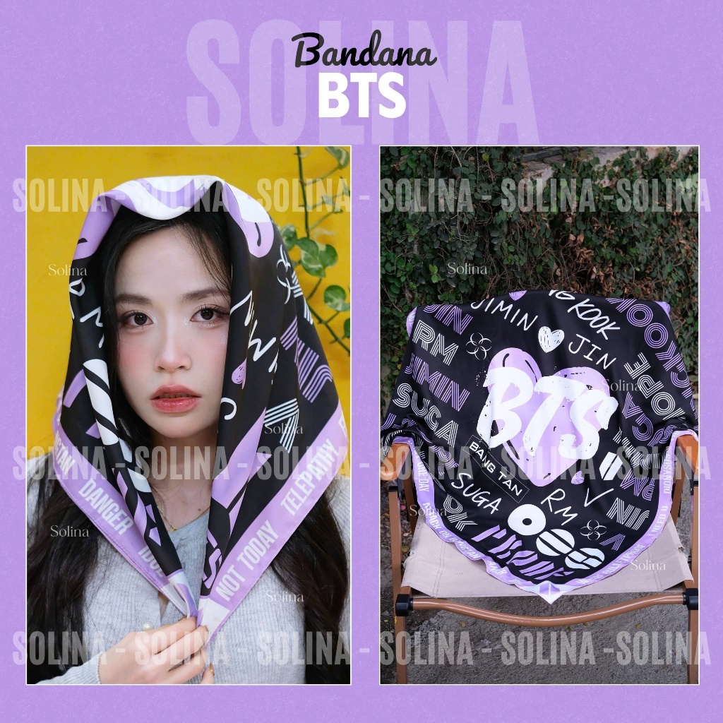 BANDANA BTS, Khăn Bandana BTS, Khăn Bandana BTS