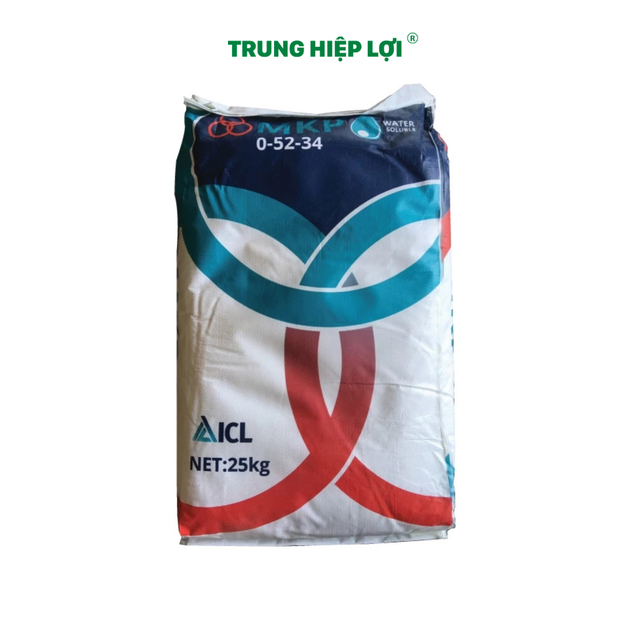 Phân bón NOVA ICL MKP 0-52-34 TQ Ra hoa đồng loạt - Trái ngọt thơm ngon - Bao 25KG - TRUNG HIỆP LỢI
