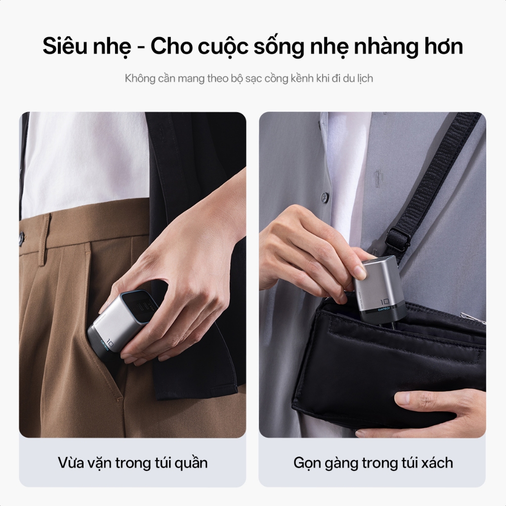 Củ Sạc Nhanh CUKTECH GaN 120W Siêu Nhỏ Gọn Chân Cắm Gập Sạc Laptop MacBook Cho iP 17/16/15 Xiaomi 17/Samsung S26 | BigBuy360 - bigbuy360.vn