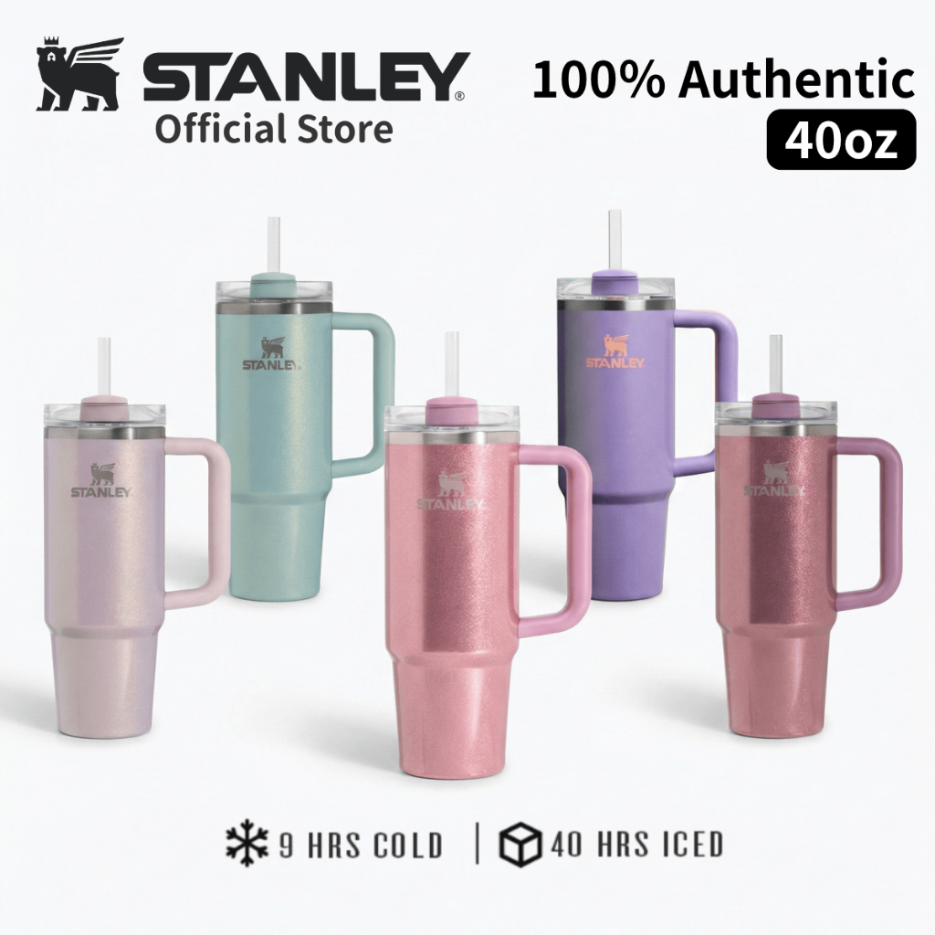 【Có sẵn】stanley chính hãng stanley tumbler stanley40oz bình giữ nhiệt dung tích lớn