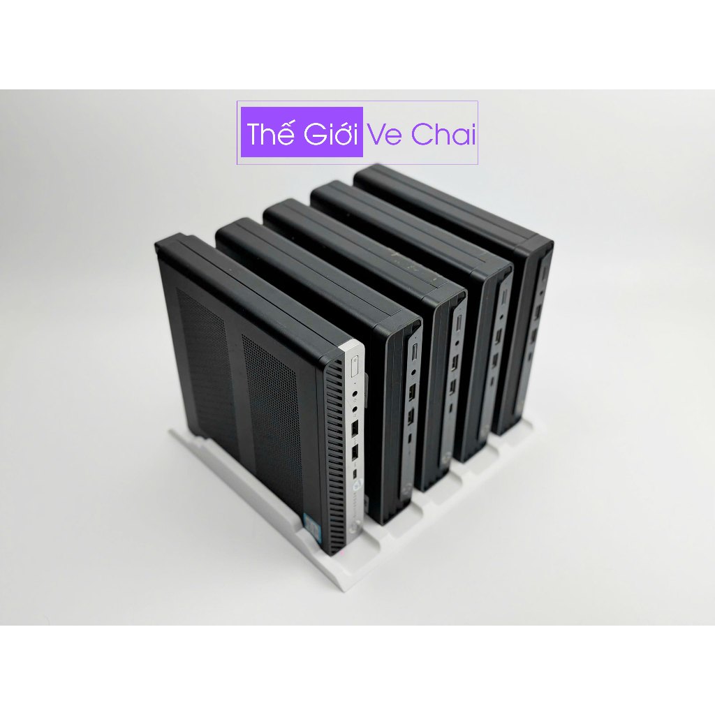 Đế Dựng 5 Máy Tính HP Mini | Kệ Để PC Mini HP ProDesk EliteDesk | Giá Đỡ Máy Tính Mini Gọn Gàng, Tản