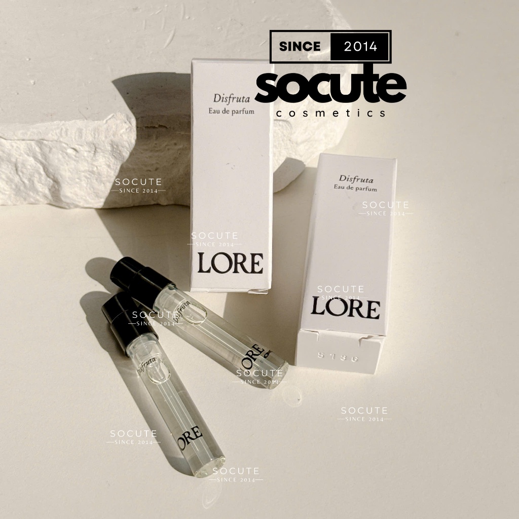 Vial Nước Hoa LORE  Disfruta Eau de Parfum with Mezcal 1.5ml - Socutevn