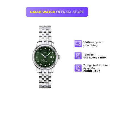 Đồng hồ cơ nữ TISSOT LE LOCLE Automatic Lady T006.207.11.096 mặt kính Sapphire, dây thép đeo tay
