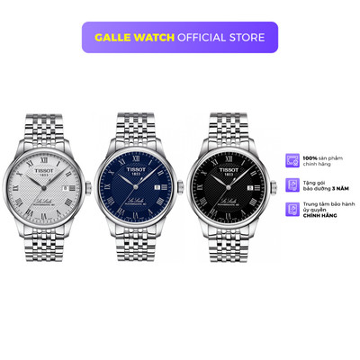 Đồng Hồ Nam Tissot Le Locle Powermatic 80 T006.407.11 mặt kính sapphire, tích cót 80 tiếng