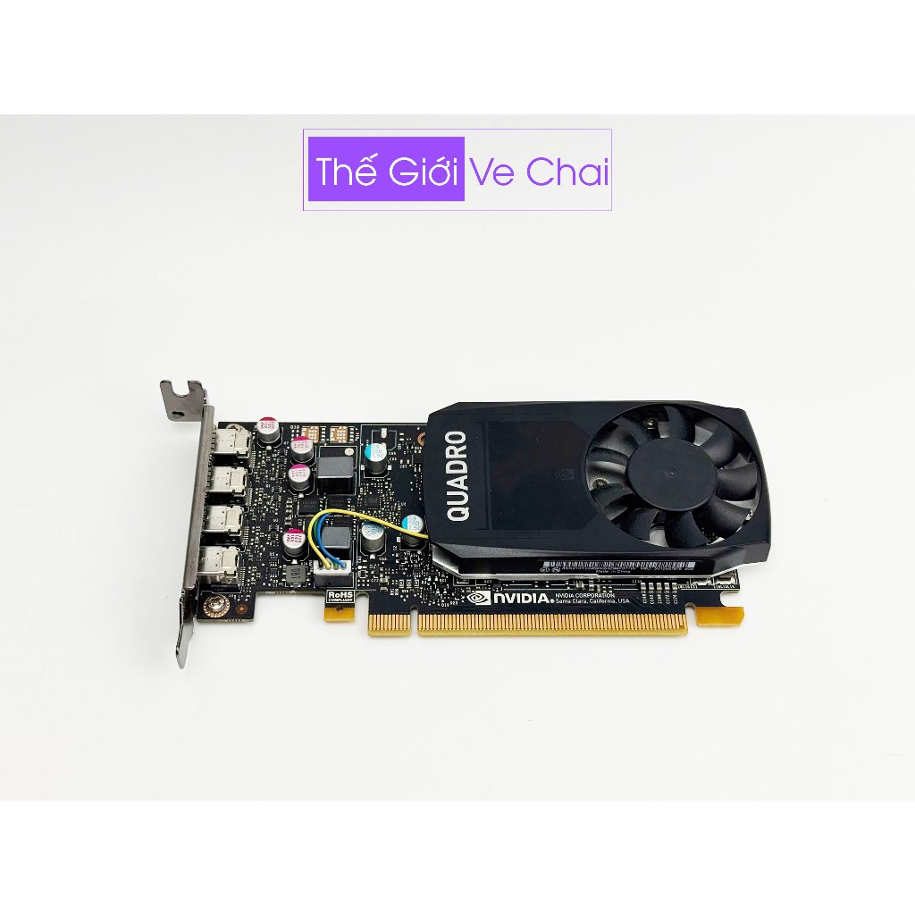 Vga Quadro P1000 4G | P620 2G | P600 2G – Card Đồ Họa Rời Chuyên Dụng Cho Máy Trạm Mini (Tiny PC)