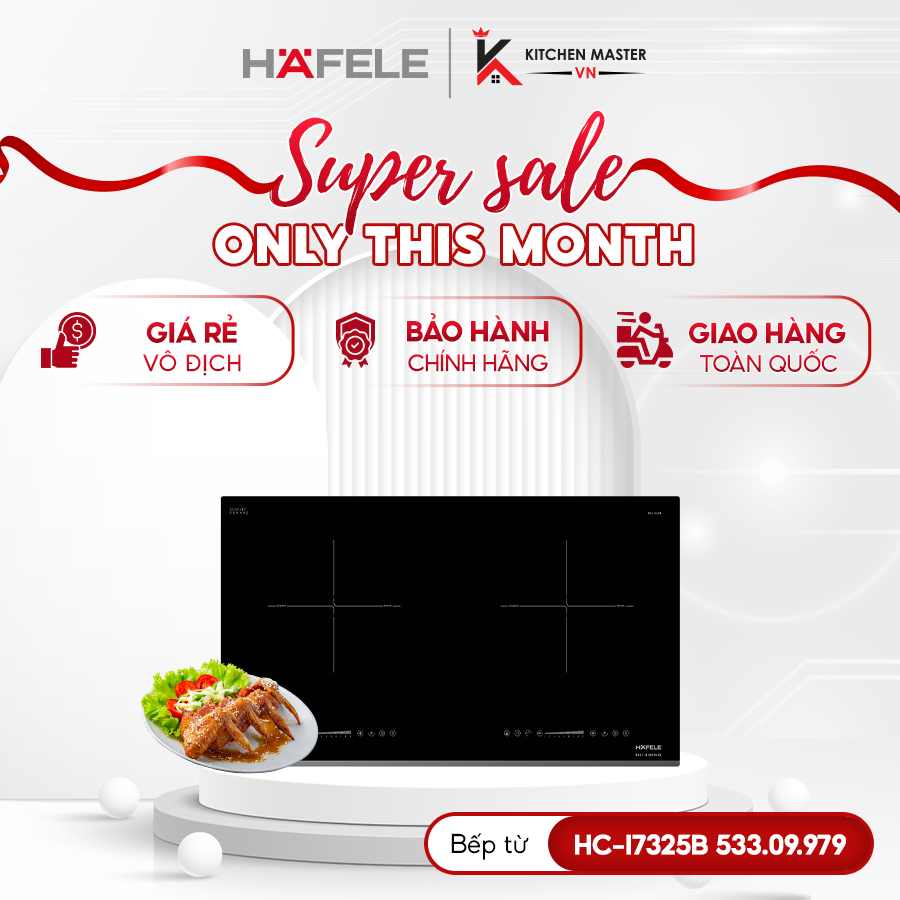 Bếp Từ 2 Vùng Nấu HC-I7325B Hafele