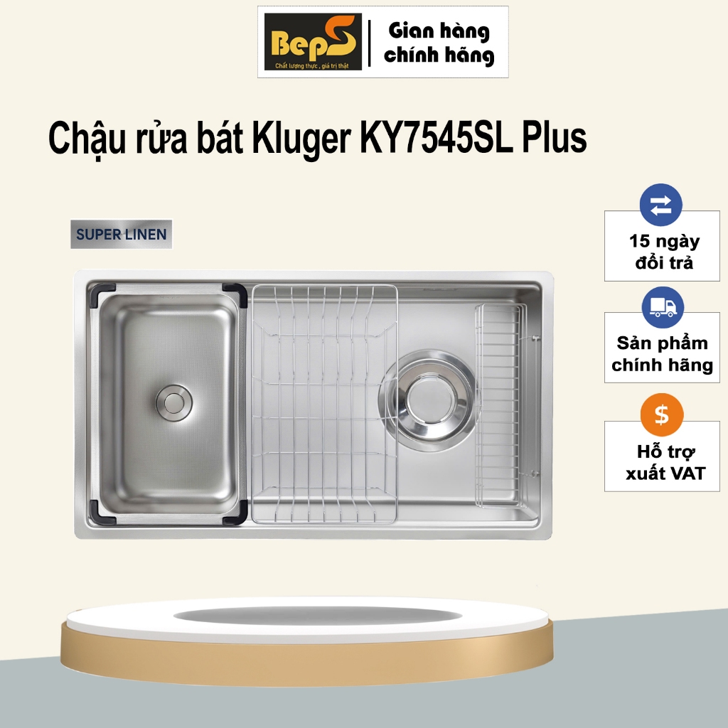 Chậu rửa bát Kluger KY7545SL Plus