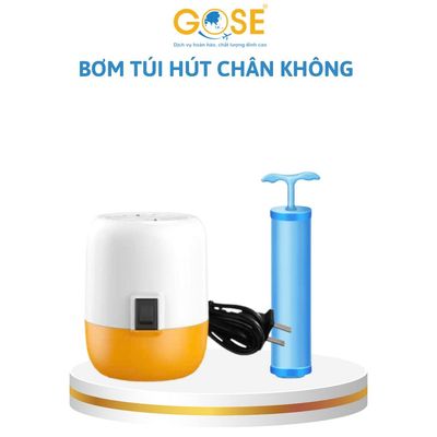 Bơm túi hút chân không quần áo, chăn màn siêu mạnh, động cơ bền bỉ tiện lợi thao tác dễ dàng