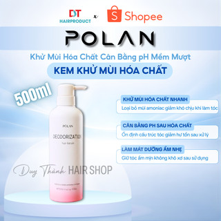 Kem Khử Mùi Hóa Chất Polan Professional 500ml – Khử Mùi Amoniac, Bảo Vệ Tóc Khi Làm Hóa Chất.