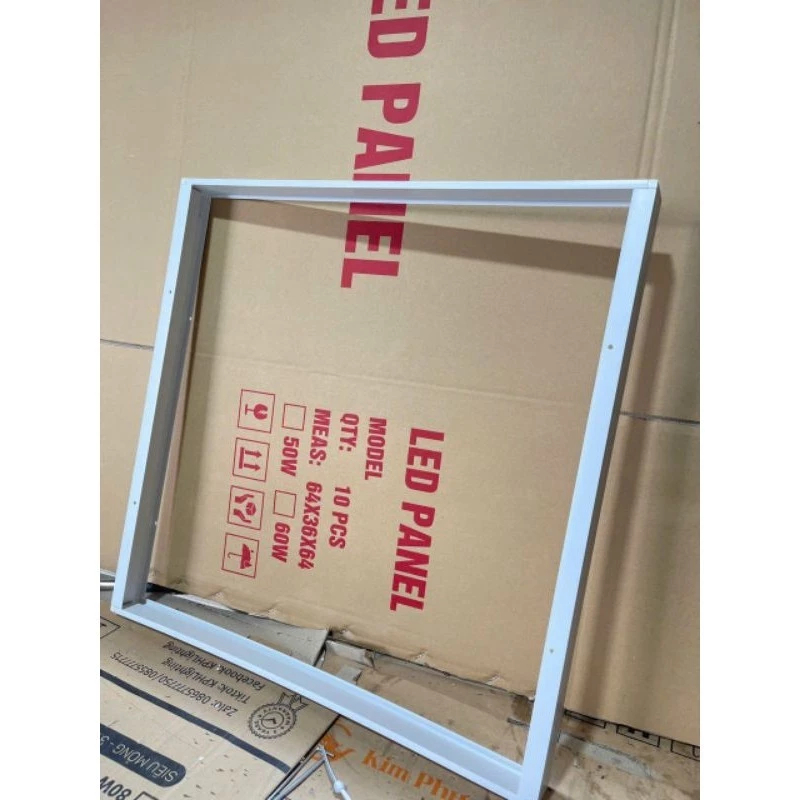 Khung ốp nổi panel 60x60 30x60 30x1m2, khung đèn panel
