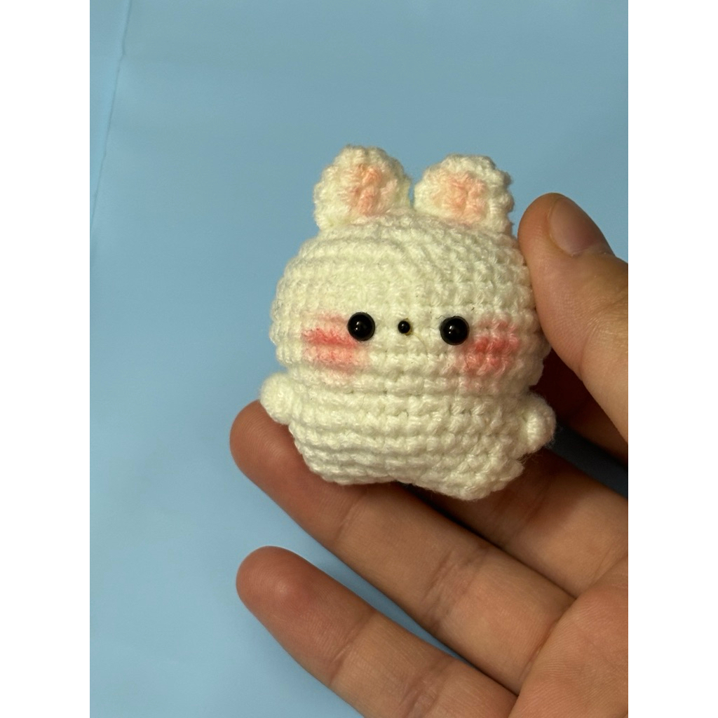 (ẢNH THẬT) con thỏ cute ( tặng kèm móc khóa)