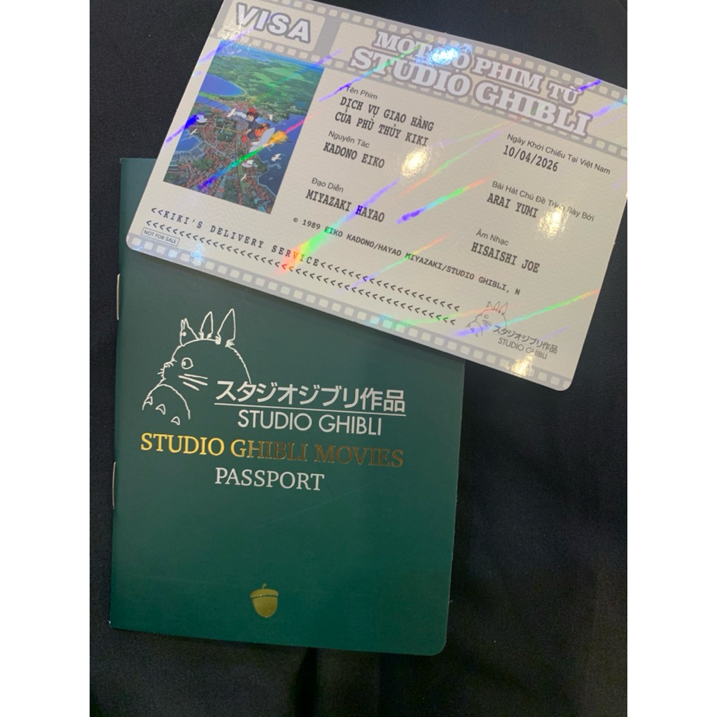 passport #ghibli phù thủy Kiki