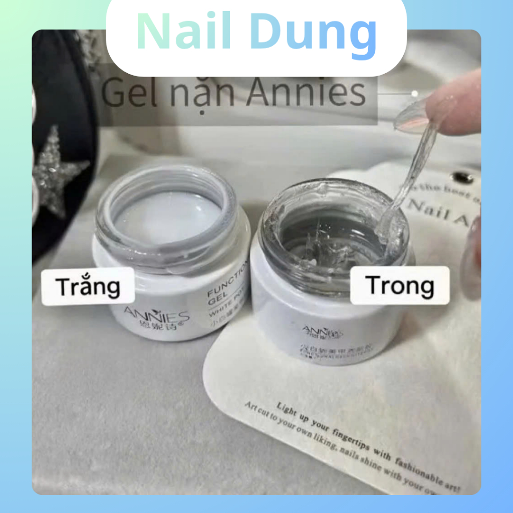 Gel nặn trong annies, gel khô trong annies