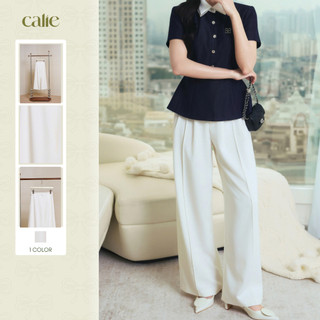 (𝐓𝐡𝐞 𝐔𝐩𝐰𝐢𝐧𝐝 𝐊𝐢𝐭𝐞) Quần suông tuyết mưa bấu 3 ly, chất liệu cao cấp, form tôn dáng dễ mix đồ thời trang nữ Calie QX071