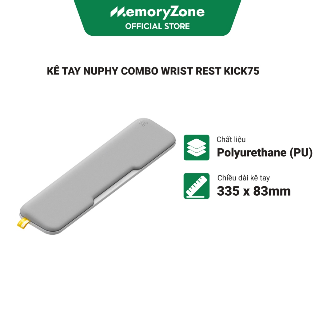 [CHÍNH HÃNG] Kê tay NuPhy Combo Wrist Rest Kick75