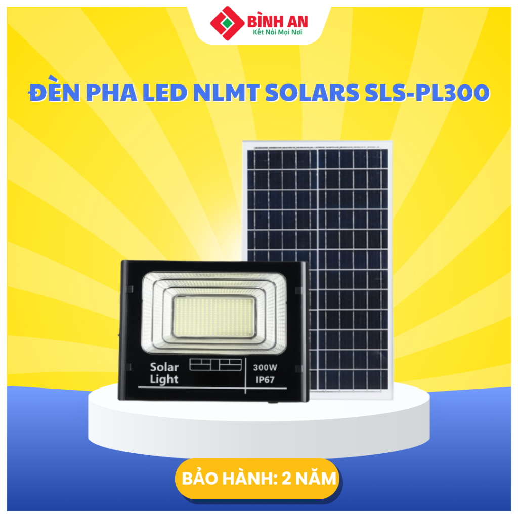 Đèn pha led NLMT 300W SOLARs SLs-PL300