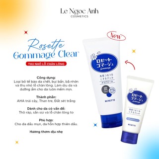 Tẩy Da Chết Rosette Peeling Gel
