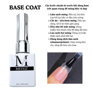 Bộ Base Top MEIXIZ 15ml