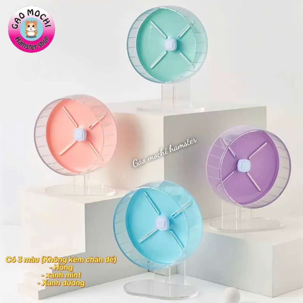 [Wheel 26cm] Wheel candy 26cm cho hamster (KHÔNG KÈM CHÂN ĐẾ)